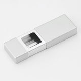 日本代購 MUJI 無印良品 鋁製攜帶式菸灰缸 | 簡約菸灰缸 滑蓋式 煙灰盒 菸灰缸 隨身煙灰盒