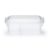 日本製 MUJI 無印良品 限定 分隔便當盒 透明黑 透明 500ml 670ml 微波便當盒 分隔便當盒