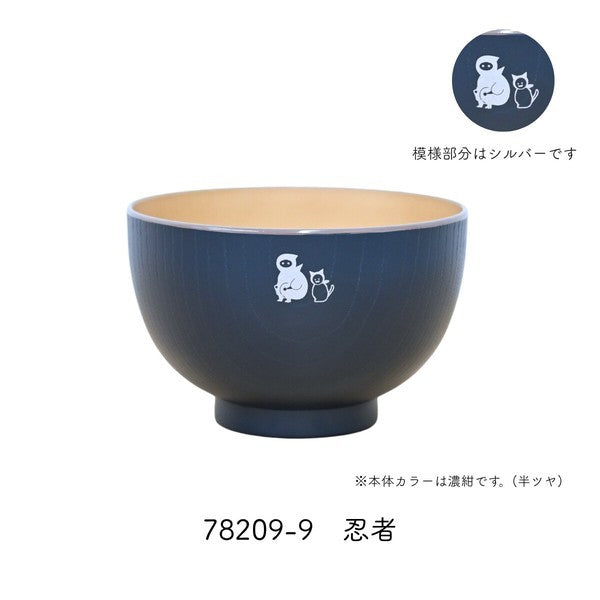 日本 KYU-JITSU 抗菌湯碗 | 日式陶瓷風湯碗 300ml 微波爐 洗碗機適用 露營兒童適用