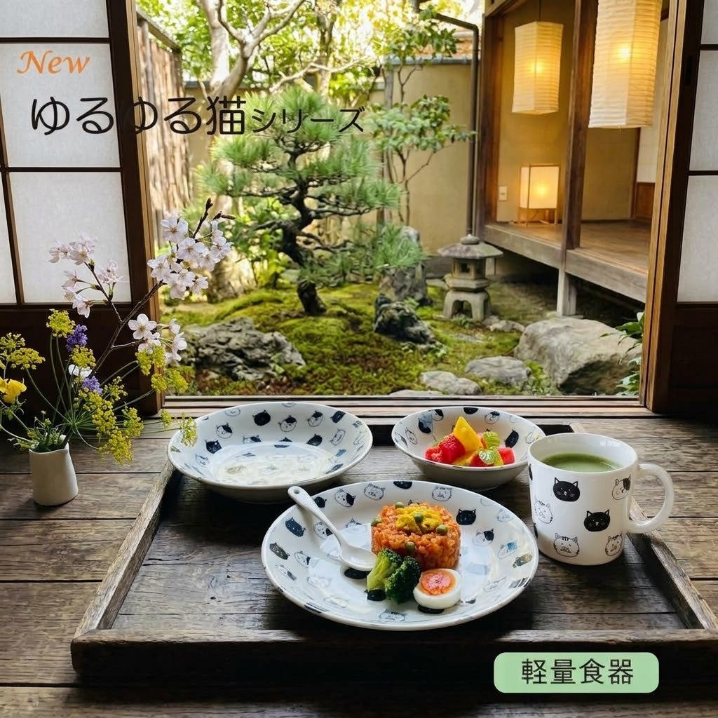日本製 職人窯燒 手繪風貓咪系列美濃燒 陶瓷 餐盤 | 馬克杯 咖哩盤 義大利麵盤 可愛貓咪碗盤 沙拉盤