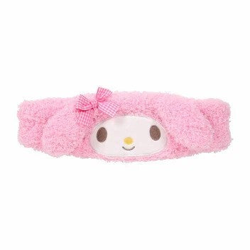 日本正品 三麗鷗 可愛造型髮帶 Hello Kitty 美樂蒂｜吸水速乾 一戴固定 洗臉更方便 化妝髮帶
