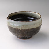 美濃燒 茶卷片口抹茶碗 日本製 | 刷抹茶道具 質感抹茶碗 抹茶拿鐵 手作茶碗