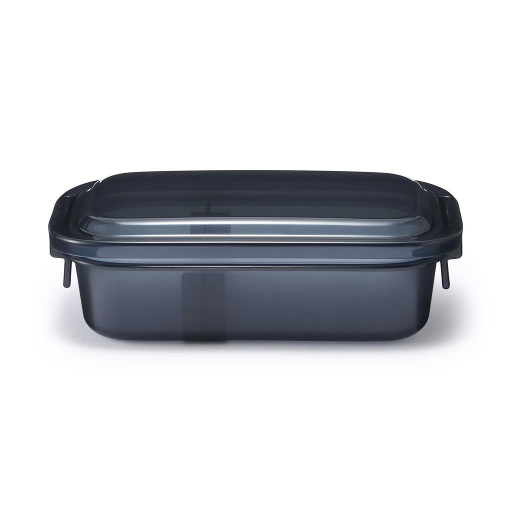 日本製 MUJI 無印良品 限定 分隔便當盒 透明黑 透明 500ml 670ml 微波便當盒 分隔便當盒