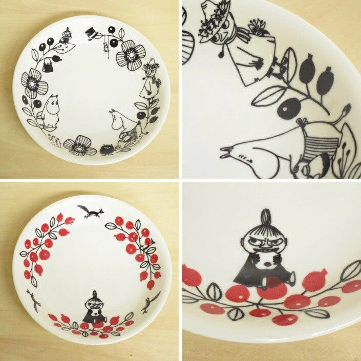 日本製 嚕嚕米Moomin 6入餐盤 4入餐碗禮盒組｜可微波加熱 陶瓷盤 陶瓷碗 入厝禮物