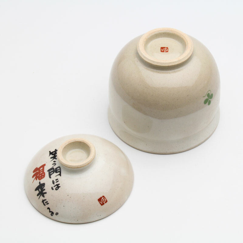 日本製 手繪陶瓷紅色吉祥紋蓋碗 | 蒸蛋碗 甜點碗 茶碗蒸 日本碗 帶蓋碗 湯盅 湯碗 燕窩碗 新年碗盤