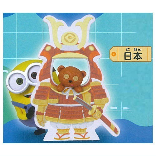 日本 T-ARTS 小小兵 BelloWorld 環遊世界 公仔 扭蛋 轉蛋 模型 迪士尼 小黃人公仔