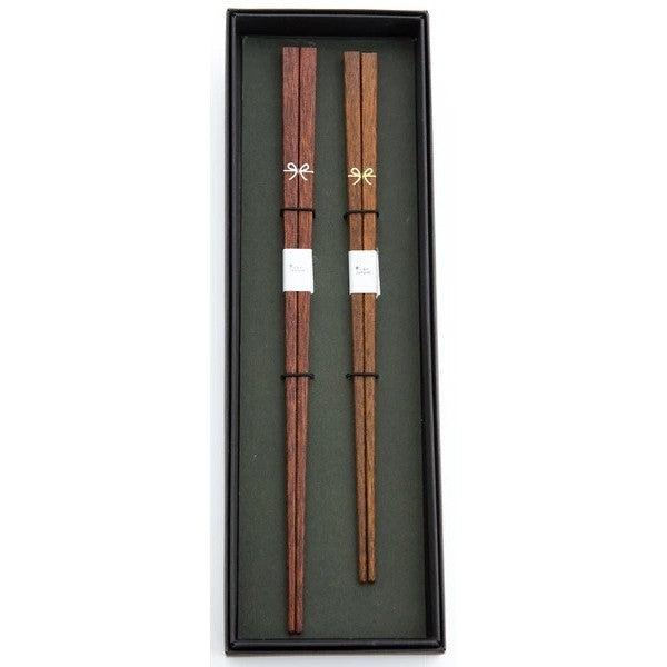 日本製 波佐見燒 蝴蝶結造型夫妻茶碗&對筷 禮盒組 ｜結婚禮物 碗禮盒 對筷禮盒
