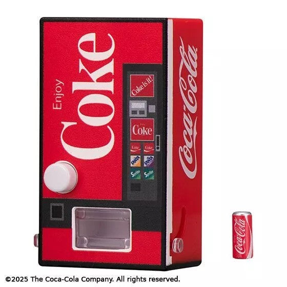日本 可口可樂自販機 扭蛋 微型公仔 模型 迷你自動販賣機 歷代擬真款
