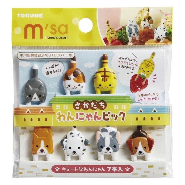 日本 動物/麵包超人造型便當叉 | 派對叉 野餐餐具 水果叉 食物叉 點心叉 m'sa 麵包超人 小叉子