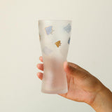 日本石塚哨子啤酒杯-金魚煙火｜雪兔｜千鳥-三款可選 - 富士通販