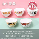 日本製 兒童迪士尼白色抗菌碗 - 富士通販