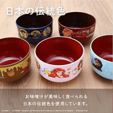 日本製 兒童迪士尼彩色抗菌碗 - 富士通販