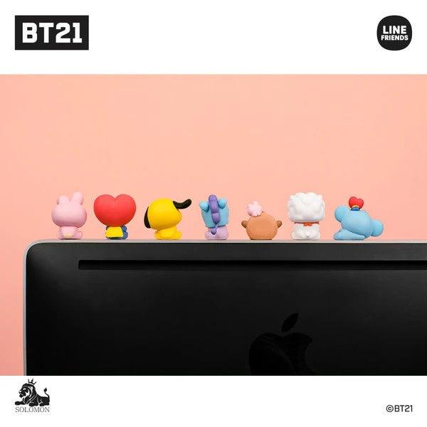 BT21 寶寶系列 電腦螢幕裝飾公仔｜防彈少年團 BTS 汽車裝飾 蛋糕裝飾 - 富士通販