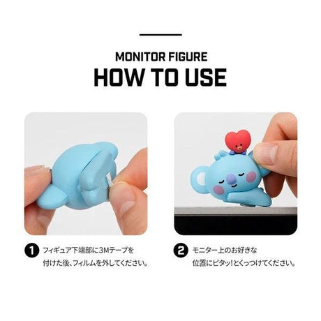 BT21 寶寶系列 電腦螢幕裝飾公仔｜防彈少年團 BTS 汽車裝飾 蛋糕裝飾 - 富士通販