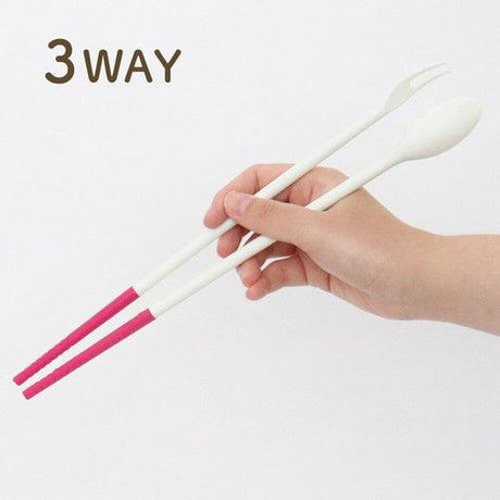 日本製多功能料理筷(筷子/叉子/湯匙三合一) - 富士通販