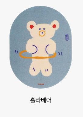 韓國 Romane 文創 滑鼠墊｜PVC墊 防水墊 辦公桌墊 - 富士通販