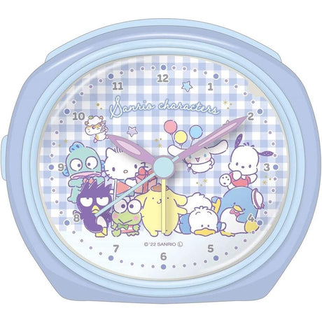 三麗鷗 飯糰鬧鐘│時鐘 連續秒針 靜音時鐘 兒童用 - 富士通販