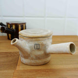 日本製 六魯 復古奶茶色 日式茶壺 - 富士通販