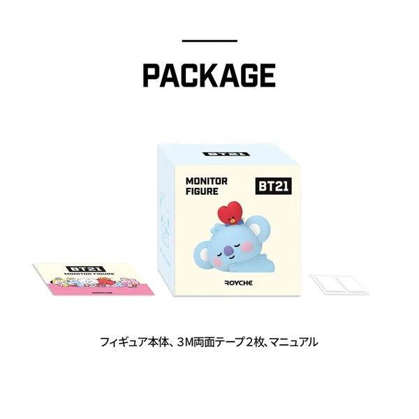 BT21 寶寶系列 電腦螢幕裝飾公仔｜防彈少年團 BTS 汽車裝飾 蛋糕裝飾 - 富士通販