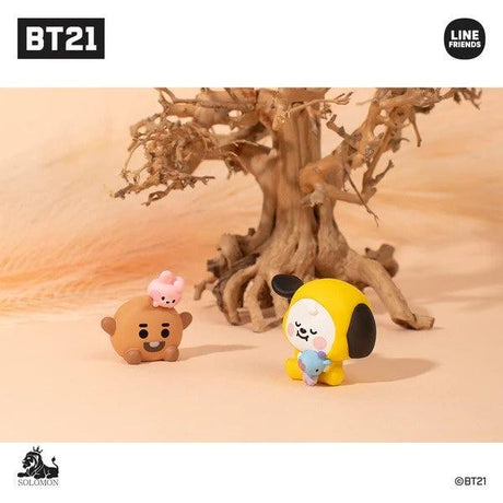 BT21 寶寶系列 電腦螢幕裝飾公仔｜防彈少年團 BTS 汽車裝飾 蛋糕裝飾 - 富士通販
