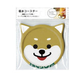陶瓷杯墊 吸水杯墊│柴犬 三花貓 茶杯墊 - 富士通販